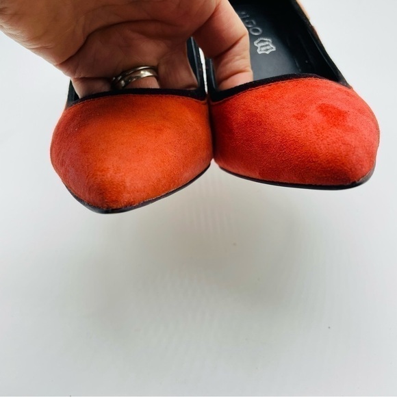 Aldo Suede Leather Color Block Heels Pumps, Sz 6.5 - Picture 7 of 15